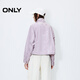 ONLY Autumn Casual Stand Collar Raglan Sleeves Loose Solid Color Windbreaker Jacket Women|124336020 C39 Crown Thistle Purple XS (155) 76A