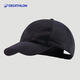 Decathlon hat men's sun hat women's sun protection baseball cap sun protection tennis cap WSHA adult black_classic (58cm adjustable) single size