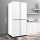Xinfei 363 liters 58cm built-in refrigerator cross-door energy-saving household refrigerator four-door multi-door energy-saving refrigerator white 363 liters deep 583mm ultra-thin