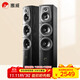 HiVi D50F home theater main audio living room TV audio 2.0 channel floor-standing box HIFI high-fidelity wooden front speaker requires an amplifier