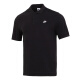
Nike (NIKE) T-shirt men's top Official website Summer new casual lapel breathable cotton polo shirt sportswear short-sleeved FN3895-010/Cotton/Black M (170/88A)