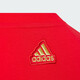 Adidas Kinderkleidung Spring Festival Druck lässig runden Hals Rote Sweatshirt für Jungen und Mädchen JF3883 Red 116cm