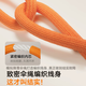 图拉斯（TORRAS）【可调节】手机挂绳高端编织手腕绳2025年新款防盗手提绳防丢防摔适用iPhone/小米/华为百搭款 黑