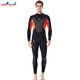 DIVE&SAIL manufacturer wholesale new 3mm wet suit men's wet one-piece warm snorkeling suit long-sleeved cold-proof surfing winter swimsuit black M