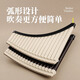 Beilai Le Yuzhu Panflut 18-tube bent pipe C-tube beginner professional playing national musical instruments for students and children's classroom special volley 18-tube [bent pipe C-tube] beige + gift bag