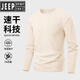 JEEP SPIRIT quick-drying clothes men's long-sleeved t-shirt 2025 new sports tops men's fitness running cycling clothes men's Q 7A K navy blue M/170 weight 100-120Jin Jin equals 0.5 kg