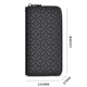 Playboy (PLAYBOY) wallet men's long large capacity men's handbag zipper card bag business clutch birthday gift hand clip bag