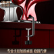 OLODO (OLODO) Máquina de fideos de fideos de caña de manejo a mano alemán Máquina de masa de masa para la masa para el hogar Pequeño acero inoxidable de acero inoxidable Press Gem Gem Red/Two Knives [conjunto de cinco piezas]