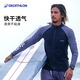 Decathlon men's hot spring swimsuit long-sleeved surfing wetsuit slim quick-drying swimsuit 5105004