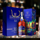 Kaiser Noble Brandy xo foreign wine imported from France 40-degree famous liquor 1000ml [100 limited edition] Gift box gift box 1000mL 4 bottles (preferred by old customers)