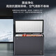 Haier high-end air-cooled frost-free first-level energy efficiency freezer household 200/300 liters or more large capacity minus-38 degrees ultra-low temperature commercial refrigeration freezing conversion small seafood 200 liters high-end model true air-cooled frost-free never defrost black gold purification