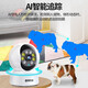 Batianan 4g home camera mobile phone remote monitoring wireless wifi ultra-high definition monitor 360 degrees without dead angles with night vision panoramic voice indoor rotation can be conversational [4G version] No WiFi broadband ++64G required