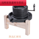 Renjuyi customized retro small stone mill household handmade stone mill household stone mill disc small stone mill household mini stone mill soy milk 2235 with retro wooden frame tofu frame