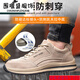 
Nanbowan imported quality labor protection shoes anti-smash, anti-puncture and wear-resistant rubber outsole breathable safety shoes lightweight and comfortable construction site shoes 687 gray 38