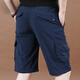 Jeep (Jeep) Shorts Herren American Summer Workwear Dünne fünf Viertelhosen mit mittlerer Hose atmungsaktueller Sport mehr Tafelstrand Big Shorts 9856 Military Green 2xl