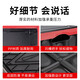 Yueka trunk storage box car storage box folding car trunk storage box classic large size - cool black