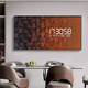 Peinture d'horloge, Luxury Luxury Square Metter Box Decoration Painting 2025 Nouveau Style Interrupteur Boîte Boîte horloge Murau d'horloge Vivre et salle à manger Couverture DQ4839 [Radar LED Type de haut en haut] 31 pouces 80 * 40cm [Peut couvrir 70 * 30]