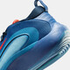 
NIKE Nike basketball shoes for boys and girls ISOFLY mesh breathable light cushioning children's practical sneakers children's sports shoes FN4384-400 32 [Suggested foot length 20cm]