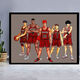 Taoli Family Slam Dunk Expert Cartoon Anime Sakuragi Hanamichi Rukawa Maple Puzzle en bois 1000 pièces Adult Children's Puzzle Sakuragi Hanamichi-M1477 1000 pièces Pièces en bois Puzzle Box Box Box Box Box Pack