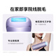 Ulike Air4 Government Subsidy Sapphire Freezing Point Hair Removal Device Women's Shaver Shaver Private Part Beauty Device Men's Gift Birthday Gift for Girlfriend Free 5 Small Scrapers Air4 Crystal Purple-Jingcang Straight Hair