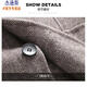 Jessons high-end wool wool suit jacket for men in autumn and winter middle-aged and young short wool coat for business casual suit for men coffee L