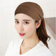 Shantou Lincun forehead wiping protector forehead wiping for women to keep warm in winter, forehead scarf to cover white hair, postpartum headband, postpartum windproof headband, knitted style - black