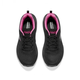 Skechers Women's Shoes Spring and Summer Nuevo amortiguación Ligera, transpirable zapatos casuales de carrera 1291 129123-BKPK NEGRO/PINK 35 220 mm