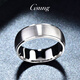 GsunG platinum ring for men PT950 new matte brushed curved ring, fashionable and elegant platinum ring for men and women. Priced by gram. Contact before bidding.