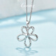 GsunG Platinum Pendant Women's New PT950 Gesang Flower Pendant Fashionable Shining Platinum Pendant Women's Flower Pendant Priced by grams, please contact customer service before bidding for gold price