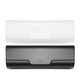 Haojili Matte Kunststoff Transparente Brille Lesebrille Gläser Brillen Box Material Box Ultra -Licht und tragbares C2 - mattschwarz (Deckkraft)