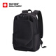 
SWISSMILITARY Swiss Army Knife Backpack Men's Small Model Mini Commuter Backpack Leisure Travel Small Capacity 10L Student School Bag Cool Black