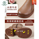 Woodpecker genuine leather brown boots 2025 new women's shoes Martin boots soft sole leather shoes plus velvet thick sole autumn and winter middle-aged high-top shoes brown single 37