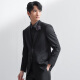 Announcement Bird Suit Men's Clothing (Single Top) [Same Style for Zhang Ruoyun/First Set in Life] Business Suit Black (Single Top) 50 A (180/100)
