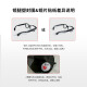 
RayBan optical frame titanium square frame business full frame men and women myopia glasses frame reading glasses 0RX8775D customizable 1047 gun copper frame default 56
