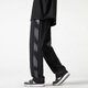 Foss Phil casual pants men's spring and summer trend American high street loose sports straight men's pants 902 black XL