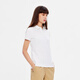 AIGLE AIGAO Spring and Summer Eaglefem S23 DFT FEMM'S DFT RAPIDE SEC SEC WICKING ET WICKING POLO EXTÉRIEUR SUPER BRIGHT BLANC AR653 36 (160 / 84A)