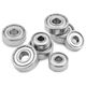 Acero inoxidable rodamiento pequeño mini bola de cojinete impermeable 608z diámetro interno 3 4 5 6 7 8 9 mm 10 piezas S684zz (diámetro interno 4 diámetro exterior 9 espesor 4)