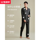 
Hengyuanxiang pajamas men's spring and autumn pure cotton long-sleeved autumn and winter home clothing set full cotton casual wear new style 16853 170(L)