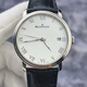 
[Second-hand 95 new] Blancpain Classic Series 6630 White Enamel Dish Liu Ye Needle Roman Scale Three Needle Calendar Display Mechanical Table