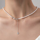 MeluxeS925 silver millet beads freshwater pearl necklace young and light luxury birthday gift for girlfriend, wife, mother, best friend