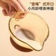 Keqi baby supplementary food bowl special grinding bowl for newborn babies eating rice flour paste milking water silicone bowl spoon set complementary food bowl [spoon + lid]