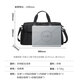 POLO travel bag men's handbag men's luggage bag fitness bag large capacity business trip sports luggage bag black