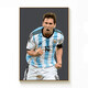 Yunmao Digital Huile Painting DIY Painting Huile Personnages remplis à la main Coloriage peint décoratif peint à la main Star de foot