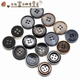 High-end resin four-eye round buttons, men's coat buttons, cuff buttons, suit buttons, women's windbreaker buttons, small suit buttons, 1027 glossy beige 15mm