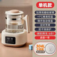 ZEMKON German constant temperature kettle health kettle electric kettle kettle tea maker office glass kettle body flower teapot warm milk milk regulator stew kettle 1.3L beige (304 stainless steel) 1.3L