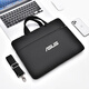 Lingyao 14 Laptop 14-Zoll-Computertasche Fearless 14/Pro15/16 wasserdichte Umhängetasche Dawn 4 677 Grau [Schwarz] 14 Zoll
