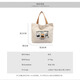 The next day, the Korean Bear canvas bag upgraded, increased, thickened, portable outing storage bag, mobile phone cosmetic bag [Three Bears] Increased price - 5 million sold, popular store products, sold 3 million sold