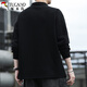 Woodpecker (TUCANO) Henry collar sweatshirt men's autumn and winter long-sleeved T-shirt casual inner layer comfortable bottoming shirt top high-end men's clothing