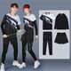 Nom de la ville Automne et hiver Badminton Uniform Suit Men et femmes maillots Sports Badminton Training Competition Uniform Uniform Custom Volleyball Uniform Numéro 3880 BLUE + 3638 Black Shorts quatre pièces - Sythme 4xL de style féminin [SEUL STYLE MENSE]