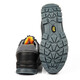 Zhongmai ZM698 safety shoes, steel toe anti-smash, head layer lychee embossed cowhide PU outsole wear-resistant and non-slip labor-safe shoes, size 44